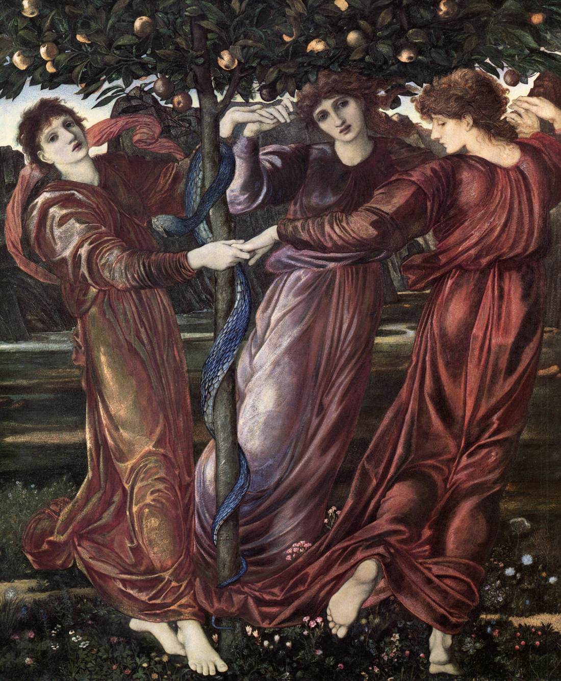 Edward Burne Jones, Gradina Hesperidelor